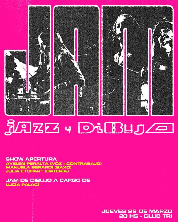 JAM DE JAZZ Y DIBUJO