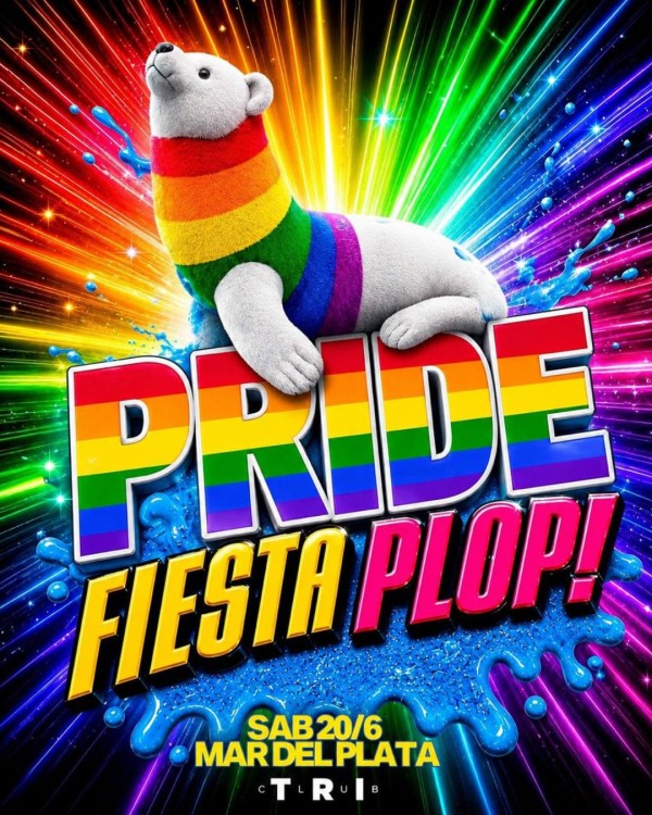 FIESTA PLOP EDICIÓN PRIDE EN CLUB TRI