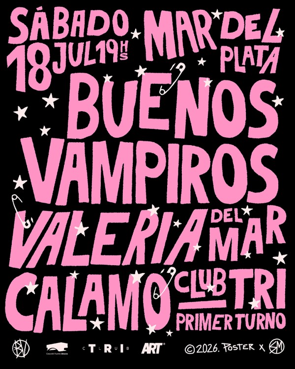 Buenos Vampiros, Valeria del Mar y Cálamo