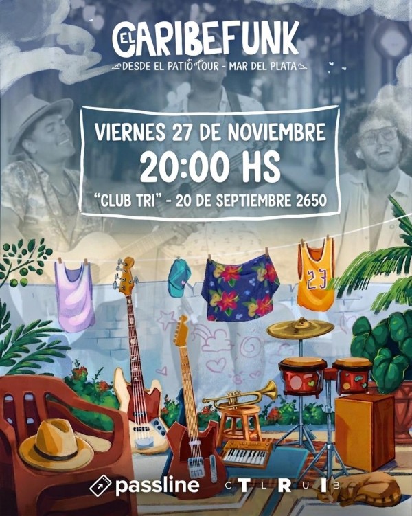 El Caribefunk en Mar del Plata