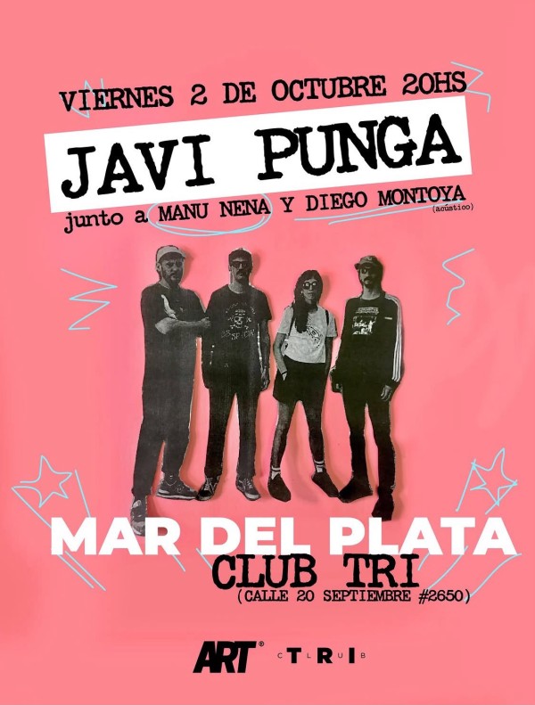 Javi Punga junto a Manu Nena Y Diego Montoya