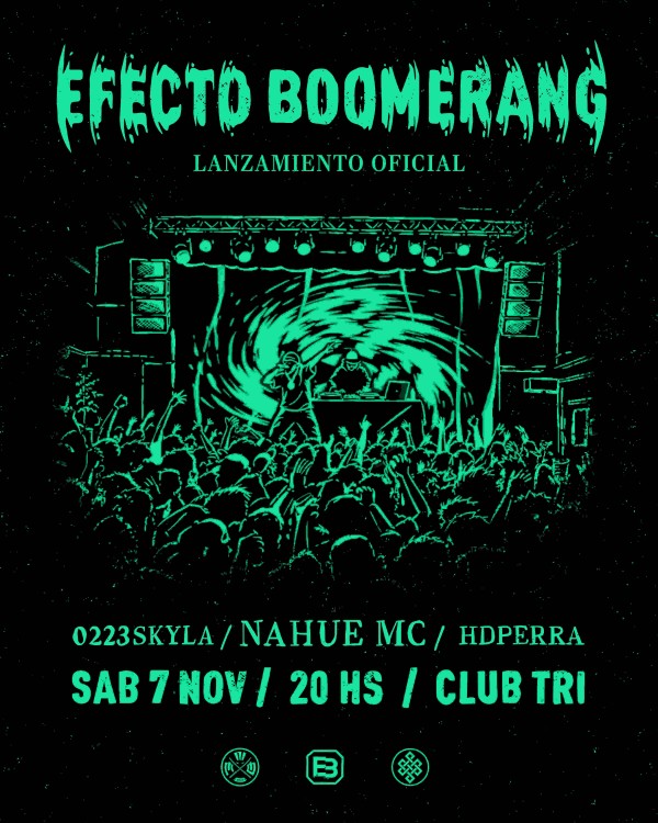 NAHUE MC PRESENTA EFECTO BOOMERANG