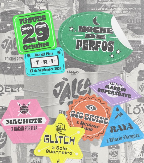 CAMPO + JALEA + CLUB TRI: NOCHE DE PERFOS