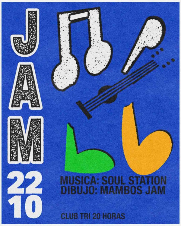 JAM DE JAZZ Y DIBUJO
